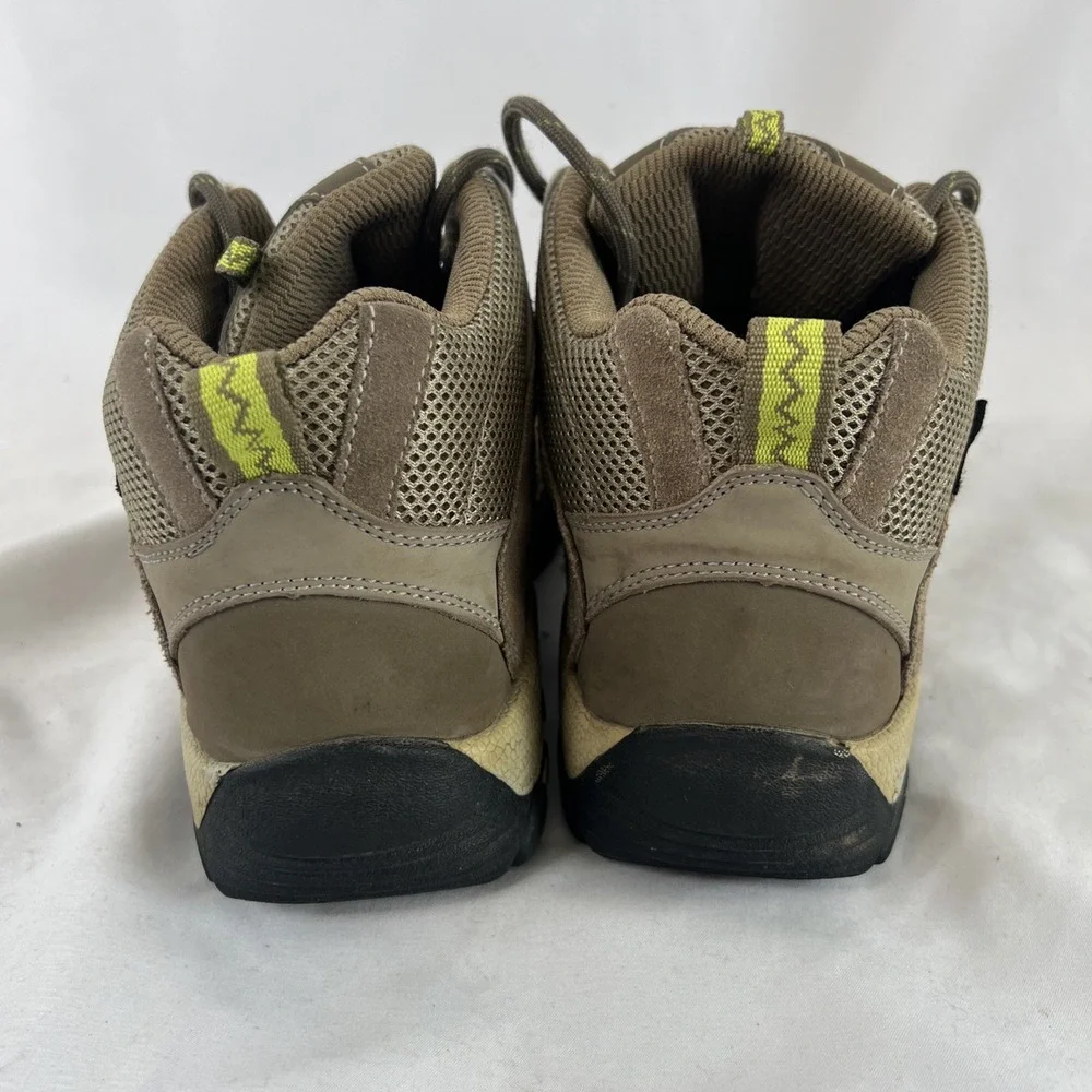 Gen-X Women's Hiking Boots Shoes 9.5‎ Green Beige High Top Active